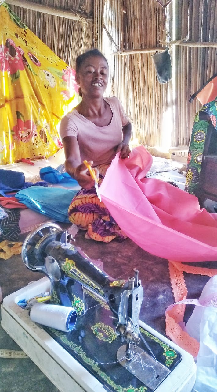 Monique, une femme rurale, éprouve sa résilience grâce à BCMada.