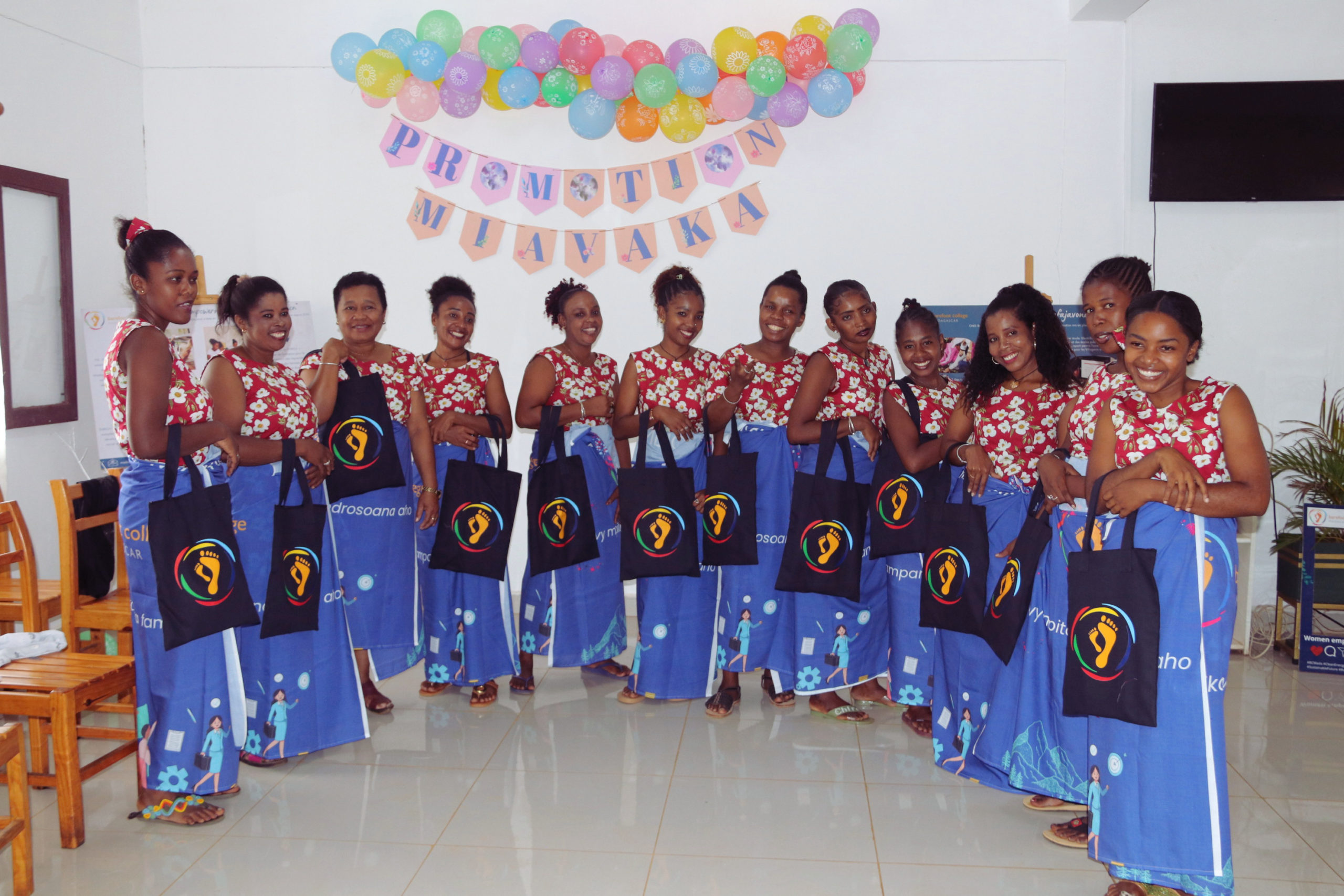 Programme ENRICH+ 2ème vague : 12 femmes rurales prennent leur envol au centre.