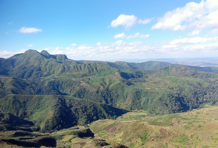 Vue spéctaculaire au sommet de Tsiafajavona.